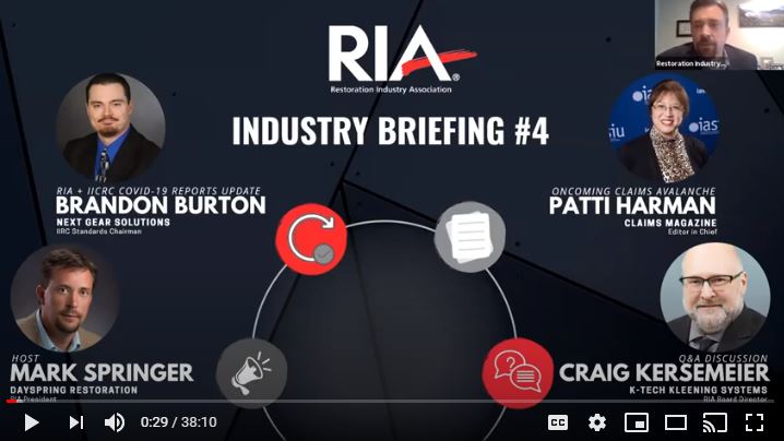 RIA Industry COVID-19 Briefing 4