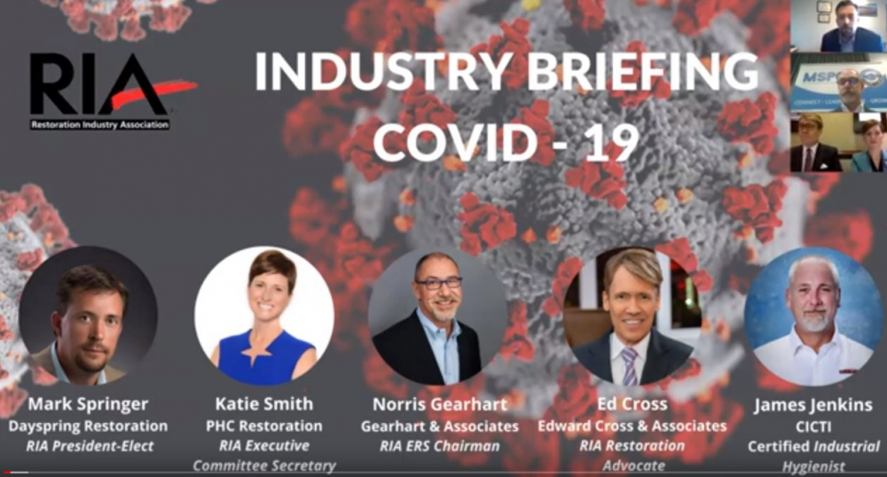 RIA Industry Briefing COVID-19
