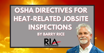 OSHA Directives for Heat-Related Jobsite Inspections 