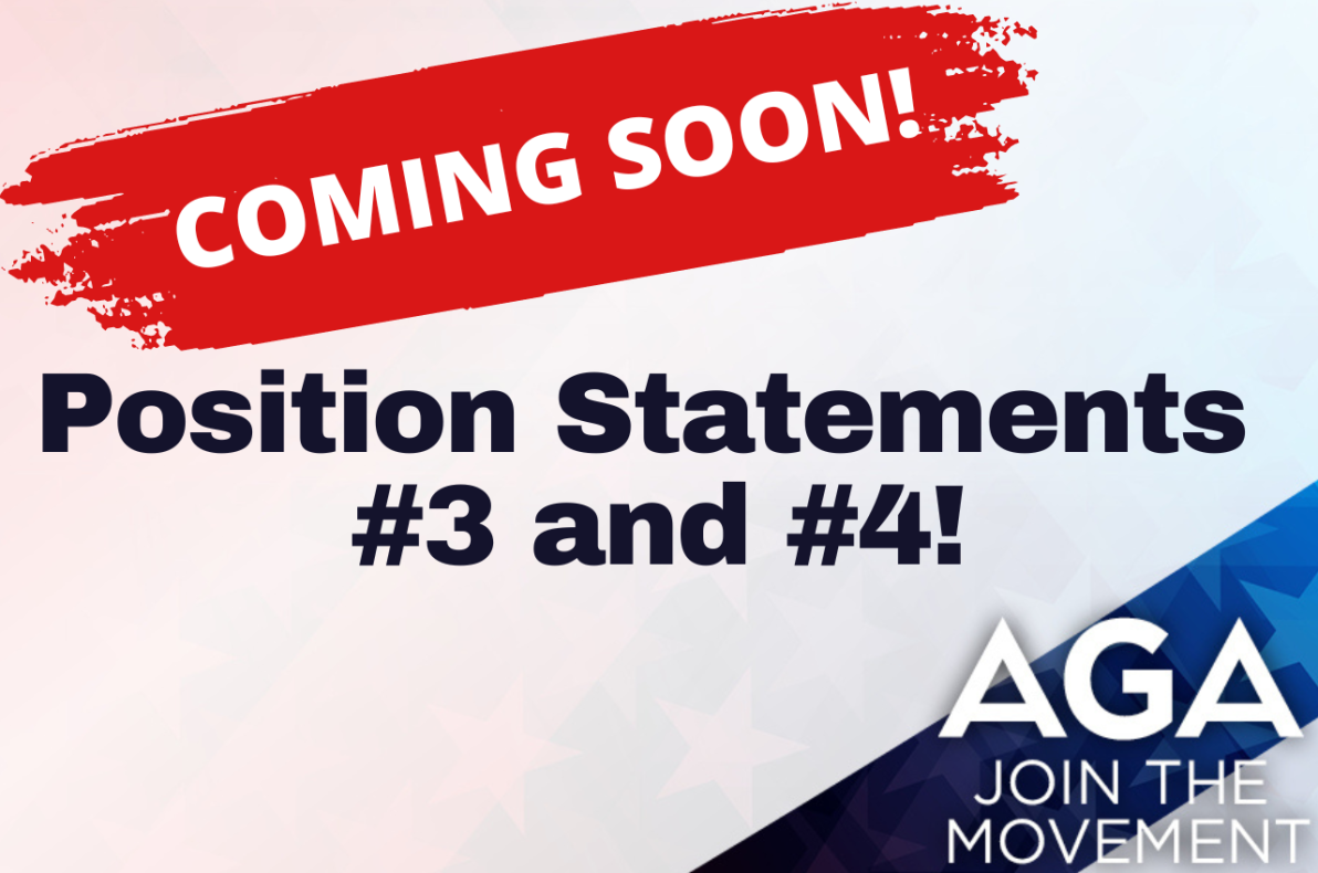 Coming Soon: Position Statements  #3 and #4